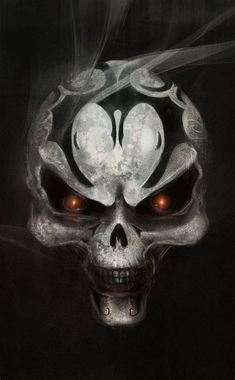 Skullbyondeviantart Skull Artwork Cool