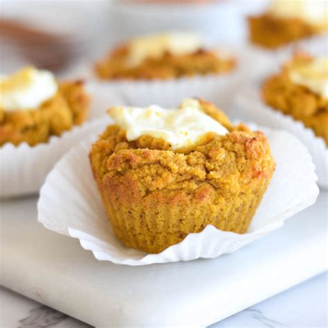 Keto Pumpkin Cream Cheese Muffins — Foodborne Wellness