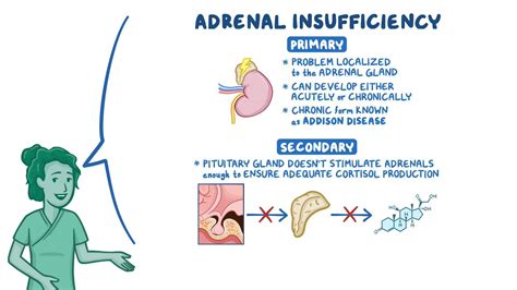 Adrenal Insufficiency Addison Disease Nursing Osmosis Video Library