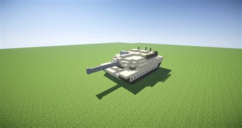 M1 Abrams Tank Minecraft Build Minecraft Map