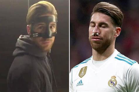Real Madrid Star Sergio Ramos Models Protective Mask On Instagram After