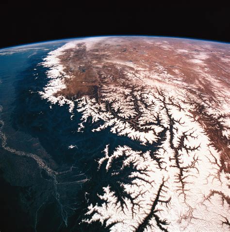 Landscape Of Earth Viewed From Space Photograph By Stockbyte Fine Art