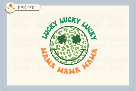 Lucky Mama Svg Pngleopard Graphic By Truthkeep · Creative Fabrica