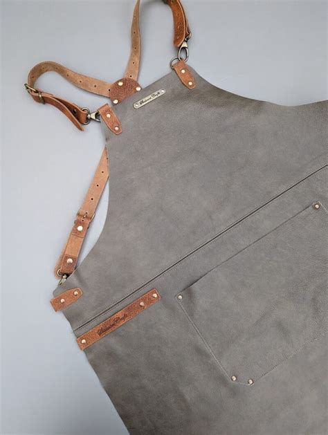 Xl Cross Strap Apron Deluxe Leather Stalwart Crafts