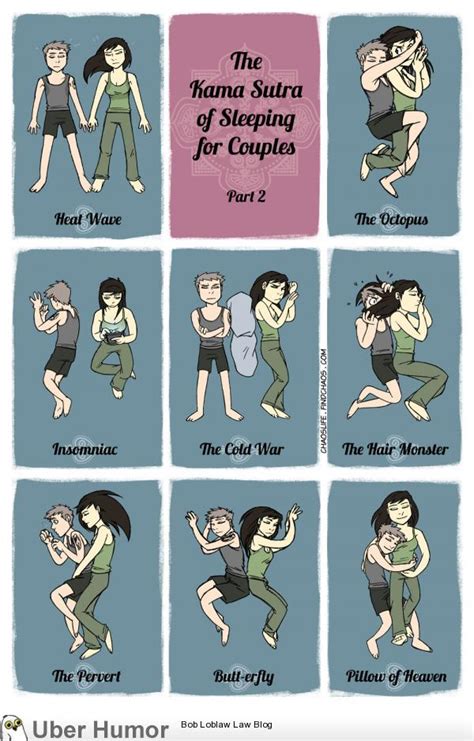 The Kama Sutra Of Sleeping For Couples Funny Pictures Quotes Pics