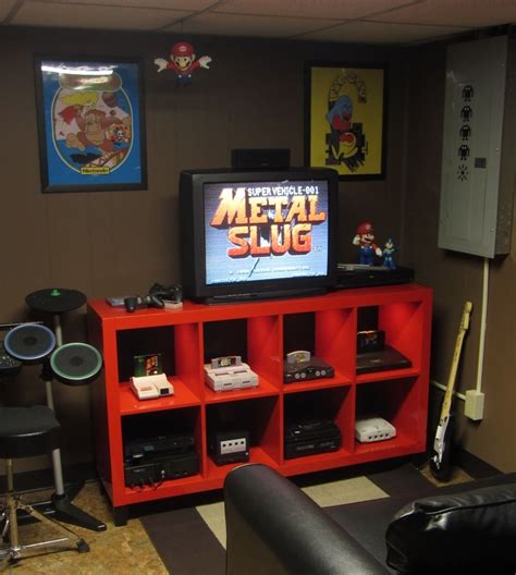 Newman Retro Station Game Room Basement Retro Games Room Game