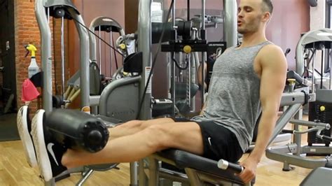 Quads Machine Leg Extension Youtube