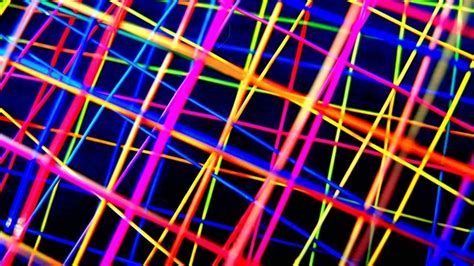 Abstract Colorful Lines Hd Wallpaper Wallpaperfx