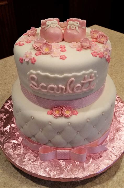 Baby Shower Cake For Baby Girl
