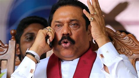 Sri Lanka Leader Mahinda Rajapaksa Concedes Defeat The Australian