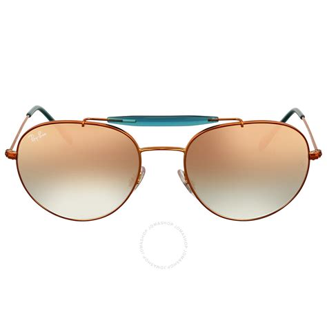 Ray Ban Copper Gradient Flash Sunglasses Ray Ban Sunglasses Jomashop