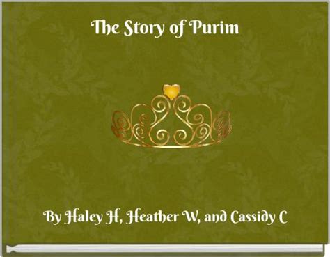 The Story Of Purim Free Stories Online Create Books For Kids