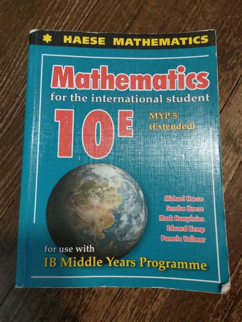 Haese Mathematics 10e Myp 5 Hobbies And Toys Books And Magazines