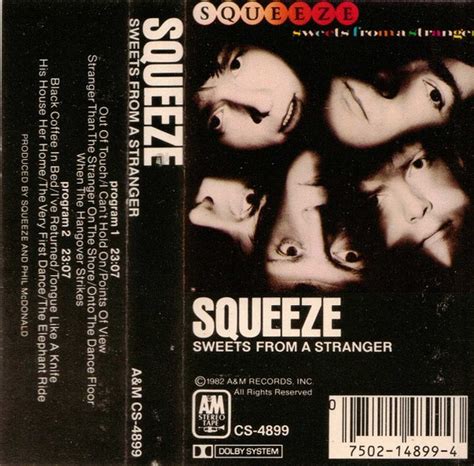 Squeeze Sweets From A Stranger 1982 Cassette Discogs