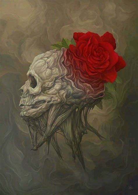 Pin By Felicia Day On Skull Skull Art Art Creepy Art