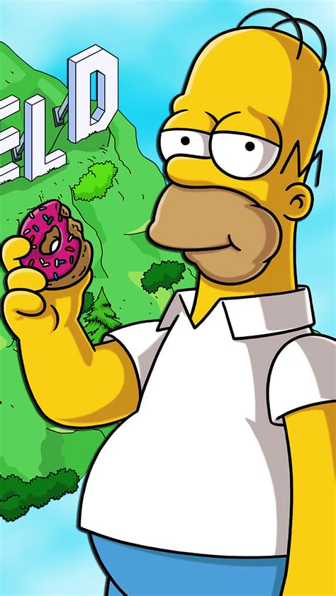 Tons of awesome simpsons iphone wallpapers to download for free. Homer Simpson iPhone Background - HD | 1080 x 1920 px