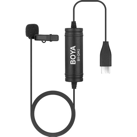 Boya By Dm2 Digital Lavalier Microphone For Android Devices