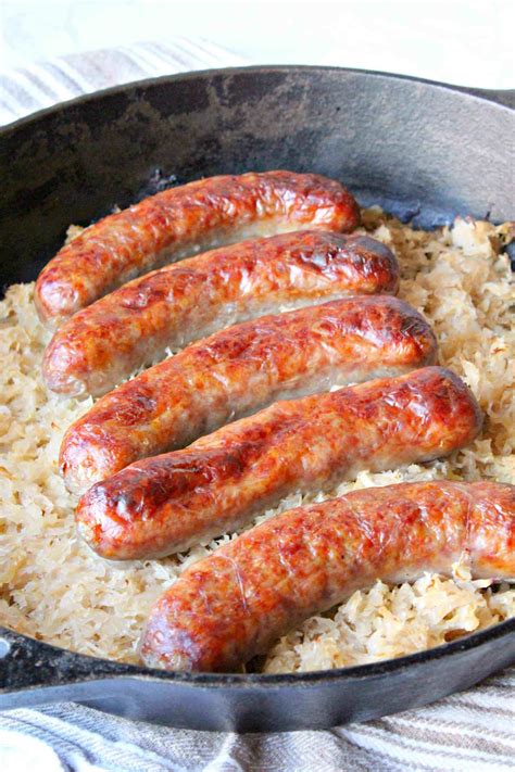 One Dish Baked Sauerkraut And Sausage Keto Cooking Wins Recipe