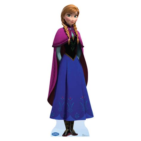 Life Size Anna Disney S Frozen Cardboard Cutout