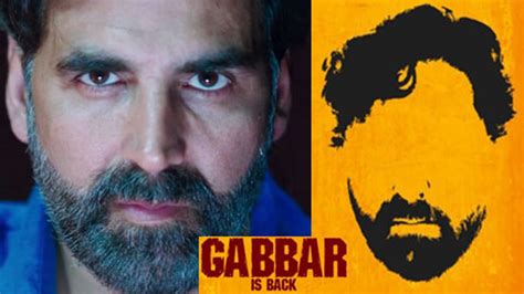 Gabbar Akshay Kumar Movie Poster