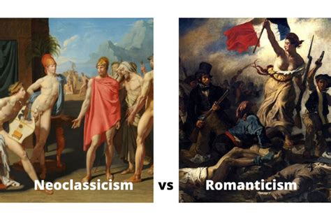 Neoclassicism Vs Romanticism Whats The Difference Artst