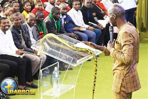 South African Prophet Uses Snake During Church Service Face Of Malawi