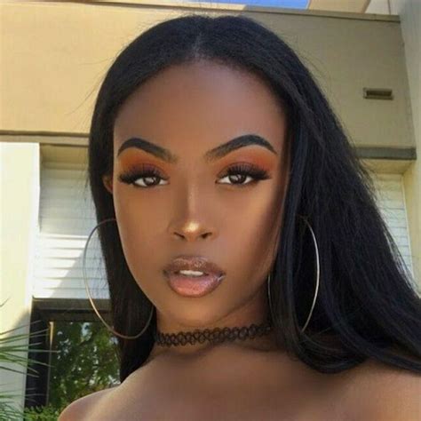 Dark Skin Makeup Black Girl Dark Skin Eye Shadow On