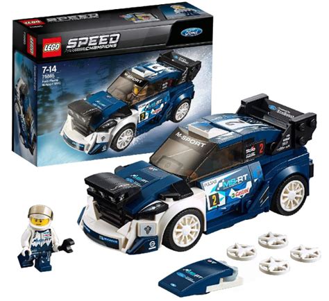 LEGO Speed Champions Ford Fiesta M Sport WRC Coches De Juguete Coches De Carreras Ford Fiesta