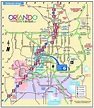 Orlando Maps | Florida, U.s. | Maps Of Orlando - Orlando Florida ...