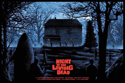 Night Of The Living Dead Movie Poster Print Missed Prints