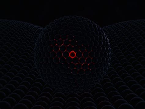 Desktop Wallpaper Spheres Dark Texture Ball Abstract Hd Image