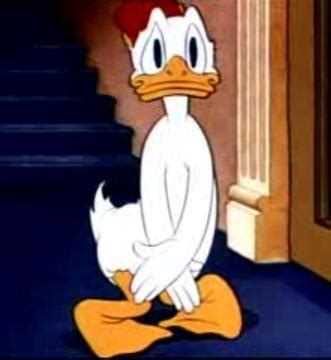 Donald Duck Naked Retro Junk