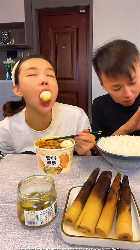 most unique eating food show husband and wife mukbang trick 2023 bestaction husband most