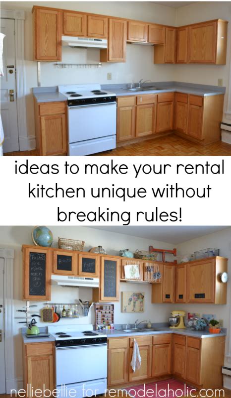 How to decorate a rental house. Get fabulous tips and tricks to making your rental kitchen ...
