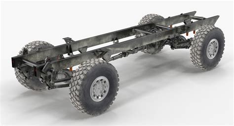 4x4 Truck Chassis 3d Model Turbosquid 1233165