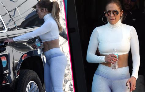 Jennifer Lopez Flaunts Curves Workout In Miami