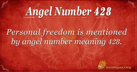 Angel Number 428 Meaning Be Hopeful In Life Sunsignsorg