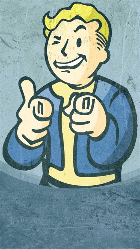 Vault Boy From The Fallout Series 720 X 1280 Rmobilewallpapers