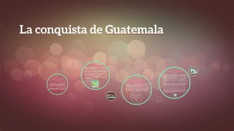 La Conquista De Guatemala By Ester Noemí Saguach Saguach On Prezi