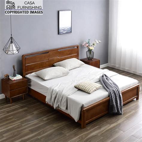 Wooden Bed Modern Wooden Bed Designs Casa Furnishing
