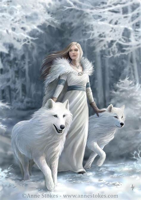 Ilona Goddess Of The Northern Forest And Mistress Of Beasts She Can Communicate And Control