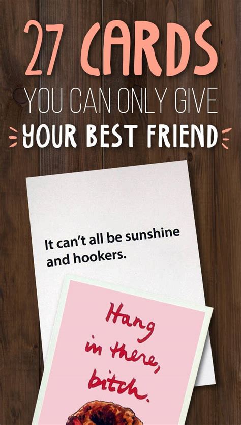 At 12/21/04 08:06 am, harakirie wrote: 27 Borderline Offensive Cards To Give To Your Best Friend