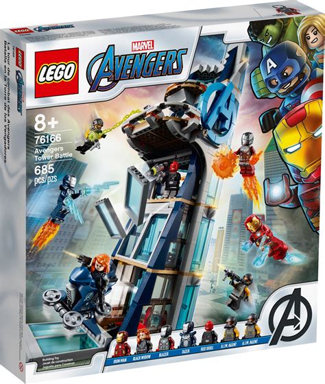 Lego Marvel Super Heroes 76166 Avengers Tower Battle Mattonito