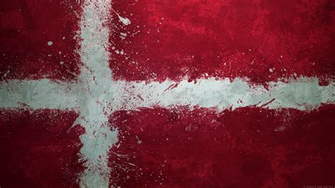 Danish Flag Flag Flag Of Denmark Wallpaper Resolution1920x1080 Id