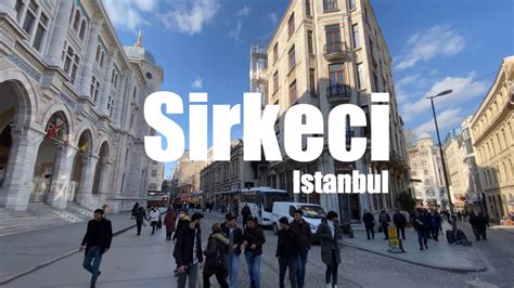 4k Uhd 🐇 Istanbul Walking Tour Sirkeci Fatih Amazing Historical