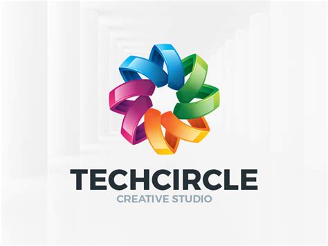 Tech Circle Logo Template By Alex Broekhuizen On Dribbble