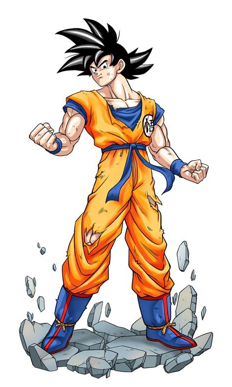 Dragon ball z movie 04: son goku by ume | Personagens de anime, Desenhos ...