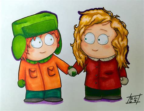 South Park Fanart - Kyle x Bebe by BritishCyborg-69 on DeviantArt