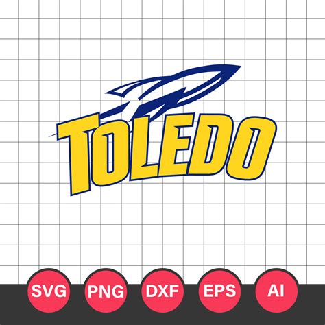 Toledo Rockets Logo Svg, Toledo Rockets, Toledo Rockets Clip | Inspire