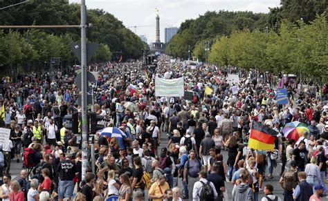 Das sind die Bilder von der Corona-Demonstration in Berlin